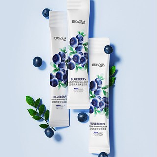 Hộp 20 Gói Mặt Nạ Việt Quất Ngủ Thạch Bioaqua BLUEBERRY