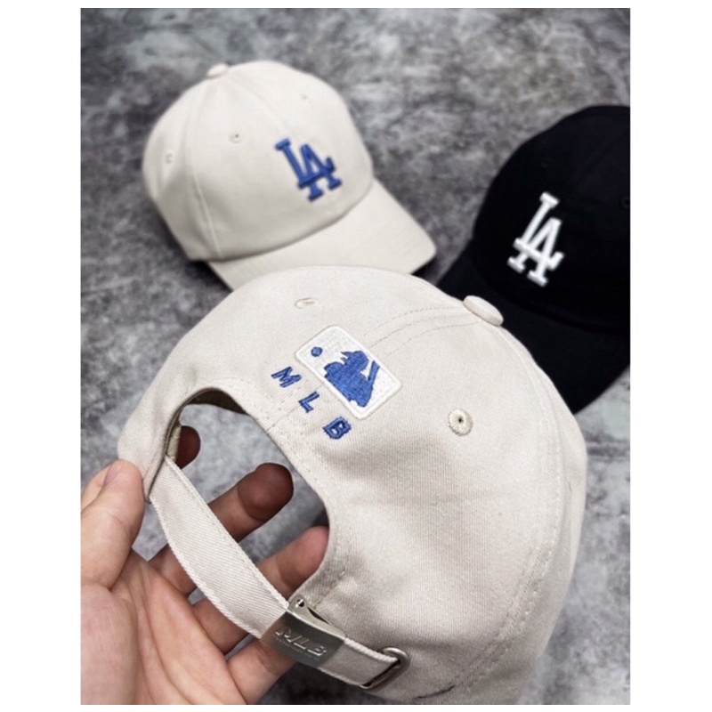 Mũ lưỡi trai L.A màu beige