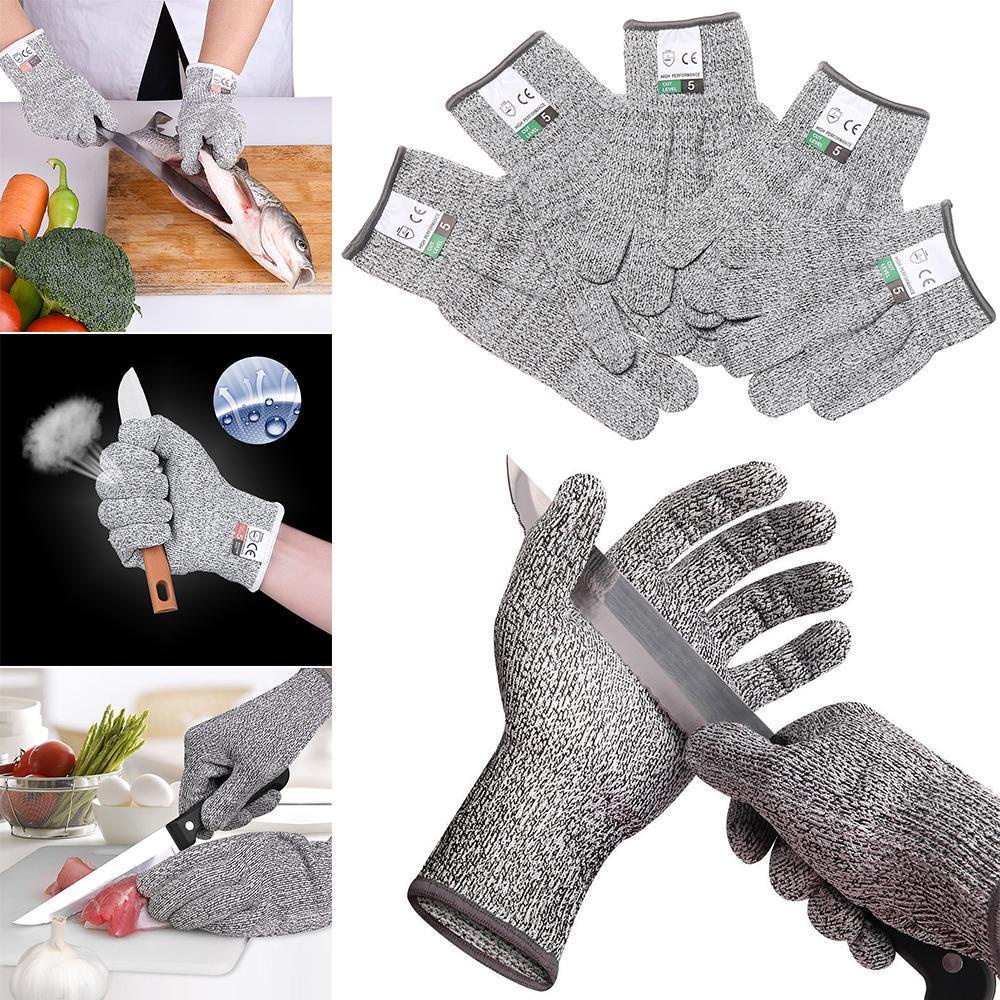 1 Đôi Găng Tay Lưới Kim Loại Chống Đứt Tay Đa Năng