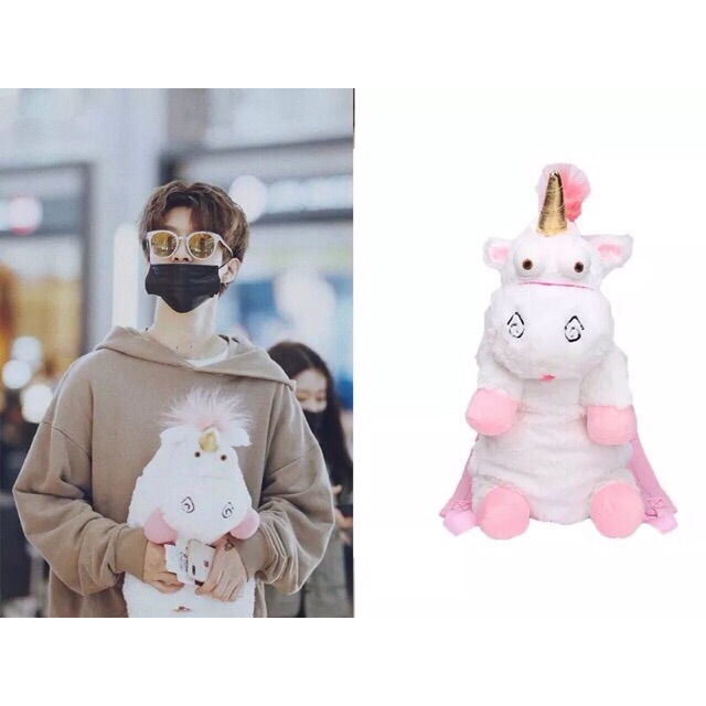 (Có sẵn, clip) Balo kì lân, balo UNICORN bông hàng loại 1 | BigBuy360 - bigbuy360.vn