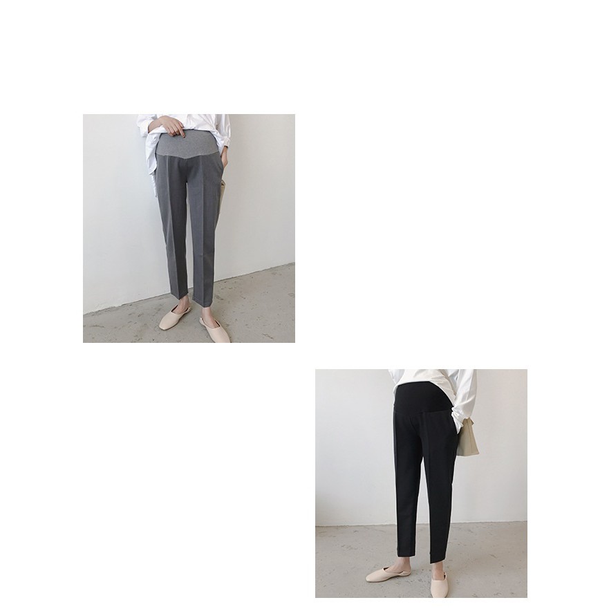 Quần Bầu Xinh Quần Vải Bầu Quần Baggy Bầu Quần Bầu Lửng Trẻ Trung Năng Động Q213