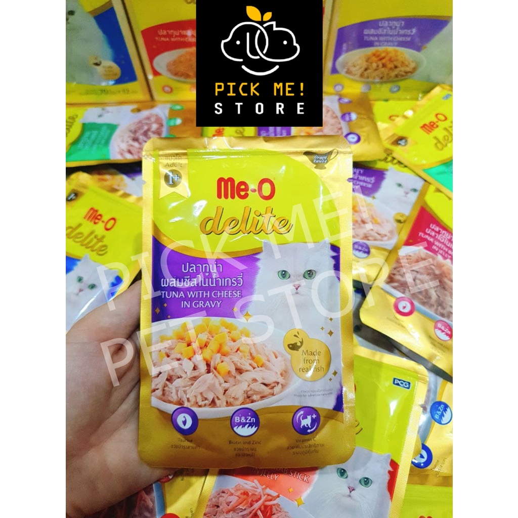 Pate Cho Mèo Trưởng Thành Me-O Delite 70g