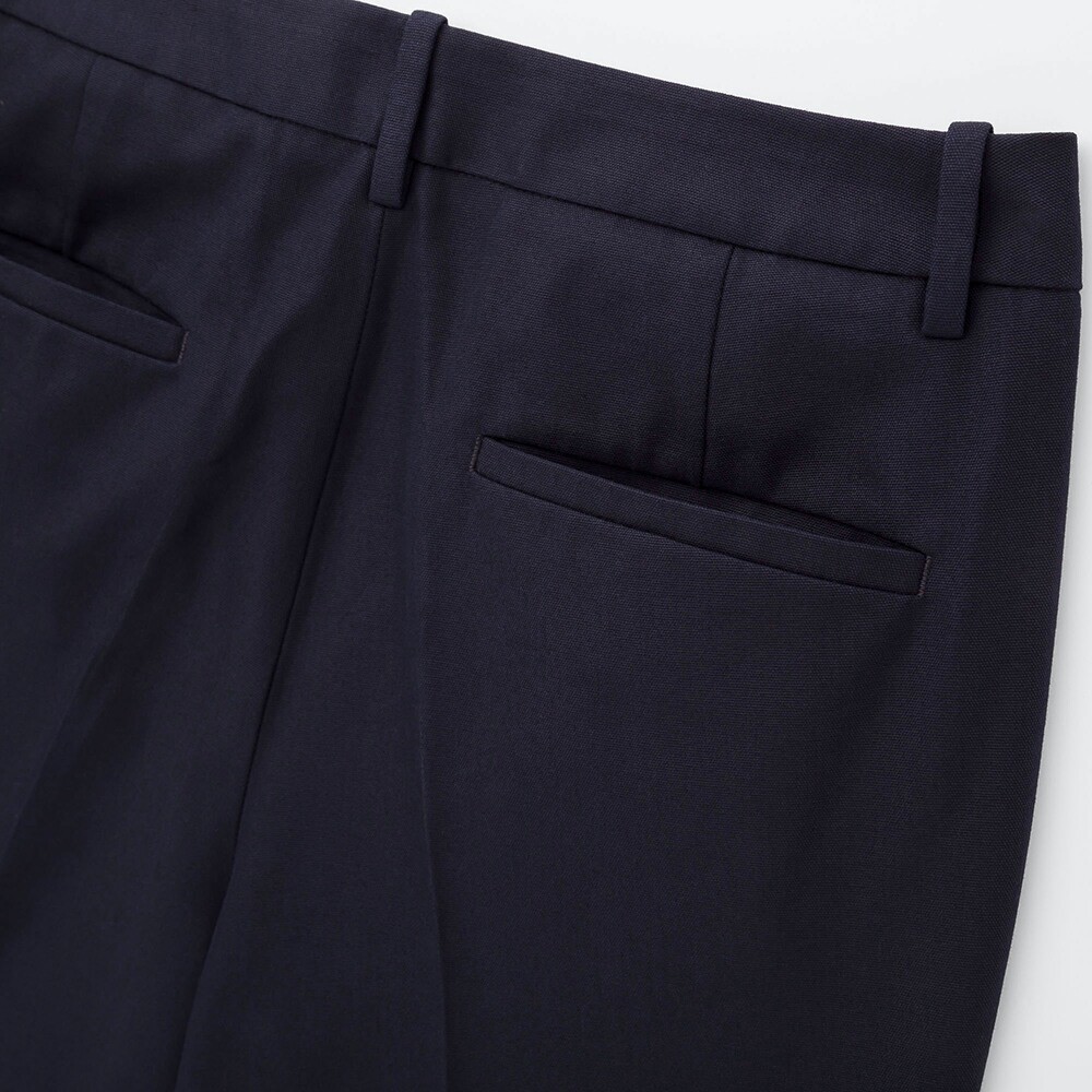 Quần tây lửng UNIQLO khóa kéo | BigBuy360 - bigbuy360.vn