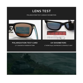 [Polarized] Kính râm phân cực Kdeam - Njord - Đỏ đen