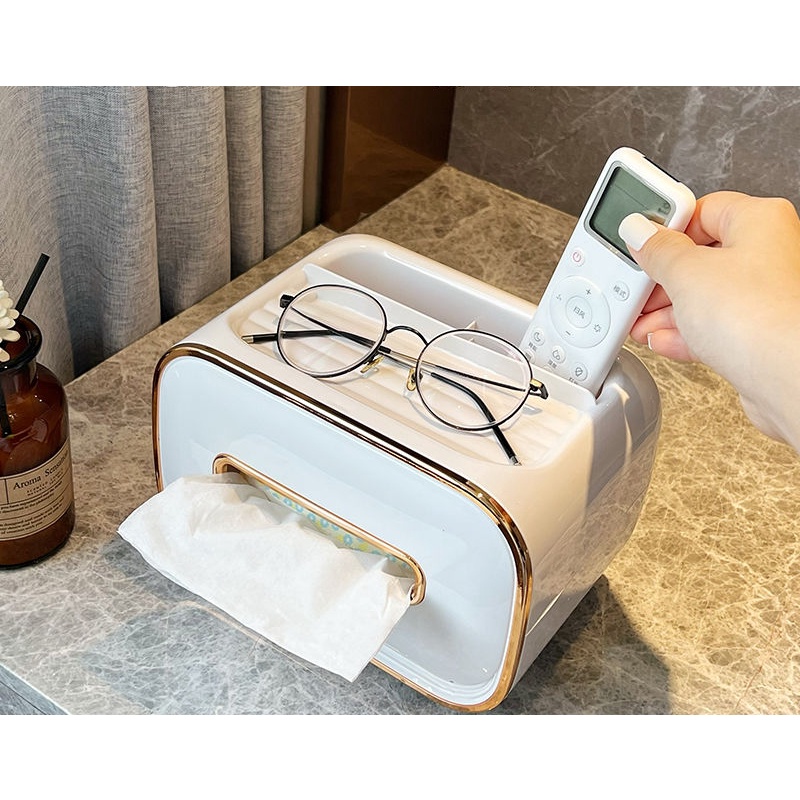 Hộp Đựng Khăn Giấy Đa Năng Sáng Tạo Cho Phòng Khách