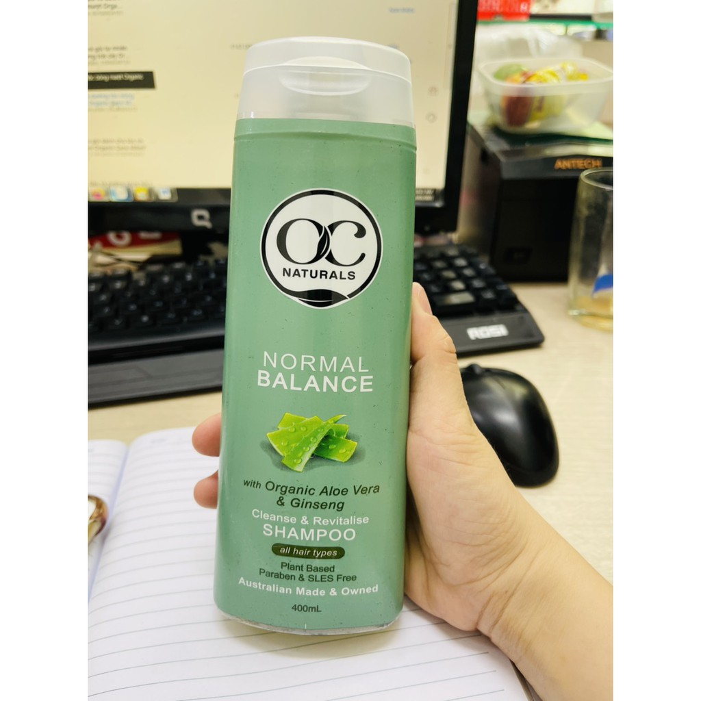 Dầu gội dưỡng tóc bóng mượt Organic Care 400ml