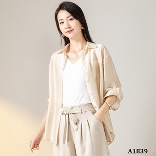 A1839-áo sơ mi chống nắng thoáng mát