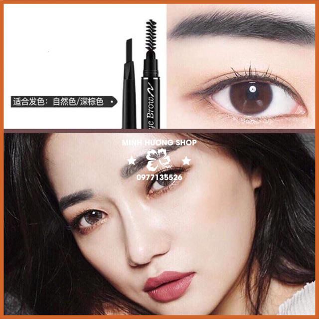 Chì Kẻ Mày Double Effect Lameila 2 đầu không thấm nước | BigBuy360 - bigbuy360.vn