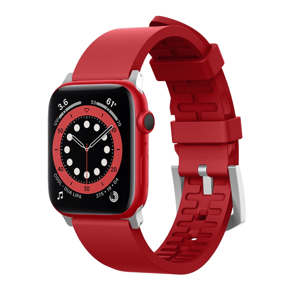 [HÀNG CHÍNH HÃNG] Dây đeo Apple Watch Elago Band màu Đỏ đủ size 38/40/41 42/44/45mm new 2022