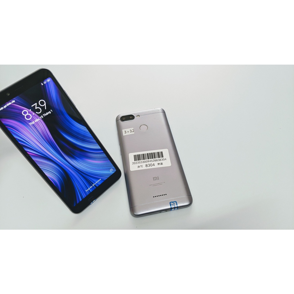 Điện thoại xiaomi redmi 6, hai sim pin trâu giá rẻ