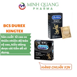 Bao Cao Su Durex Kingtex Hộp 12 Chiếc - Chính hãng - Che Tên Sản Phẩm