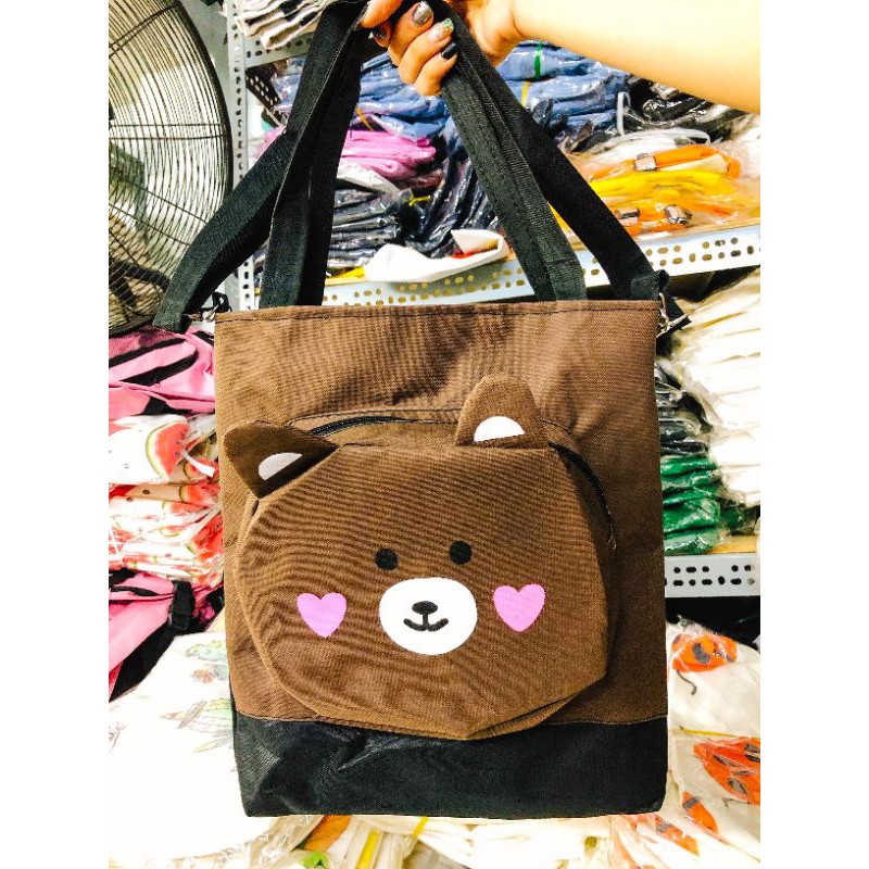 Túi tote - GẤU BROWN