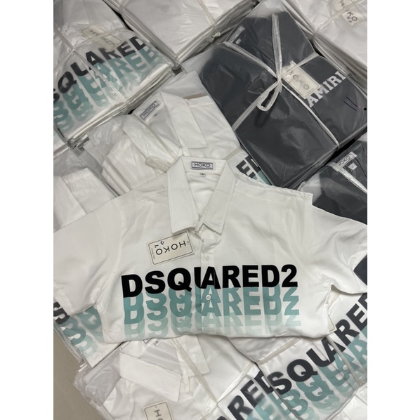 Áo sơ mi Dsquared2 ngăn tay cao cấp,Áo sơ mi nam ngắn tay cao cấp | BigBuy360 - bigbuy360.vn