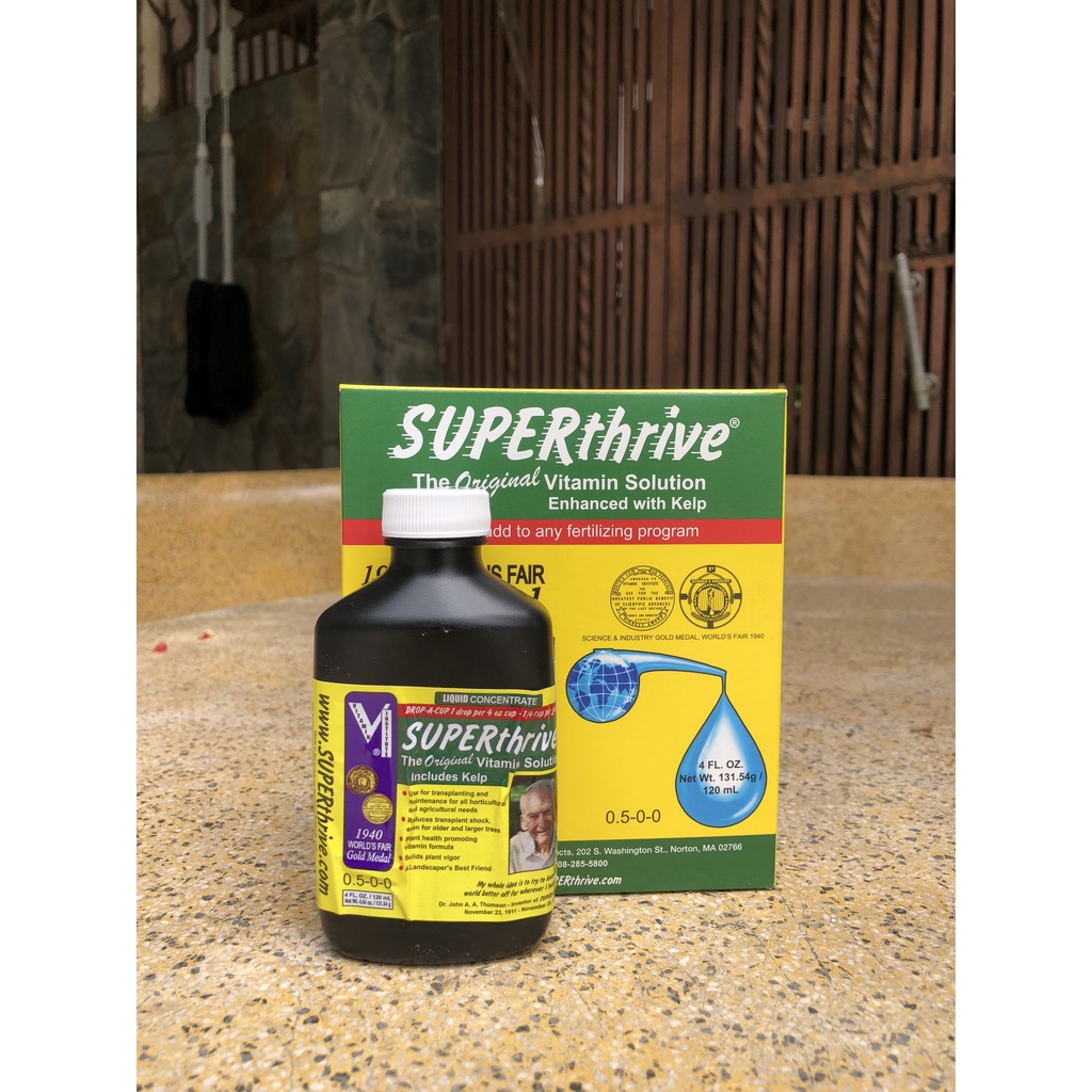 Chế phẩm kích thích sinh trưởng cây SuperThrive USA chai 120ml