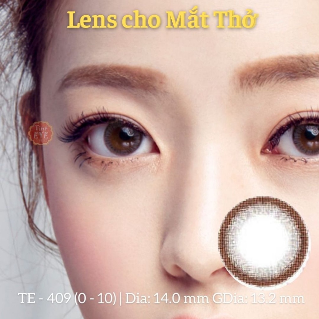 Lens cho Mắt Thở Natural Gray 0 - 10 độ