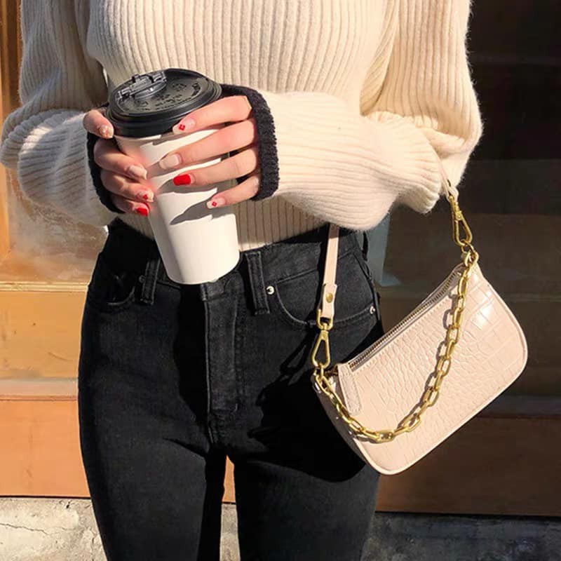 (GIÁ SỐC Video thật) Túi kẹp nách dây xích 2020-HÀNG SẴN | BigBuy360 - bigbuy360.vn