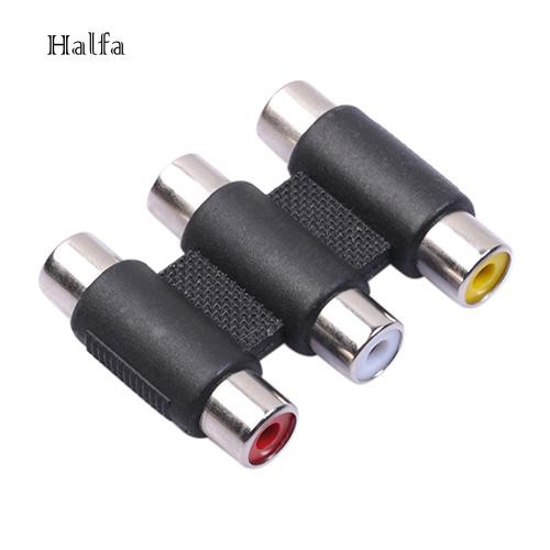 Đầu nối dây cáp âm thanh 3 cổng RCA