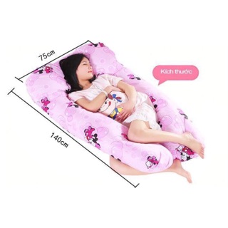 Gối chữ U cho bà bầu