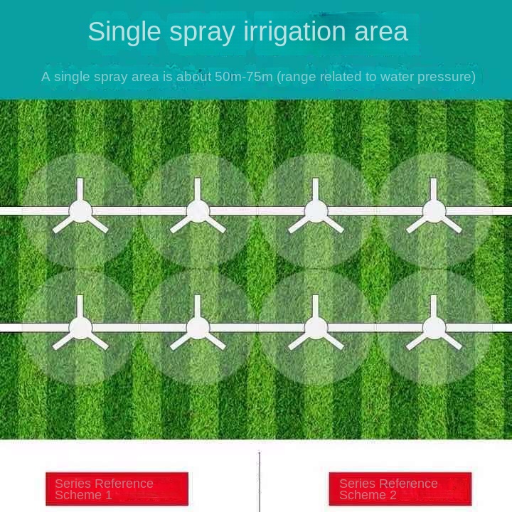 Vòi Phun Nước Tưới Cây Tự Động Xoay 360 Độ Tiện Dụng