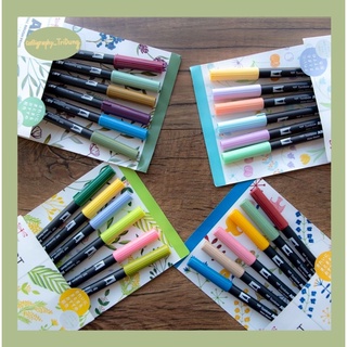 Bút TOMBOW Dual Brush ABT - Set 6 Cây
