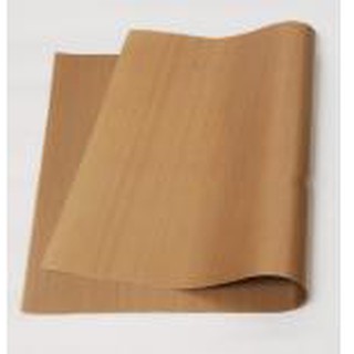 Vải chịu nhiệt Teflon màu nâu PTFE fabric (có keo và không keo)