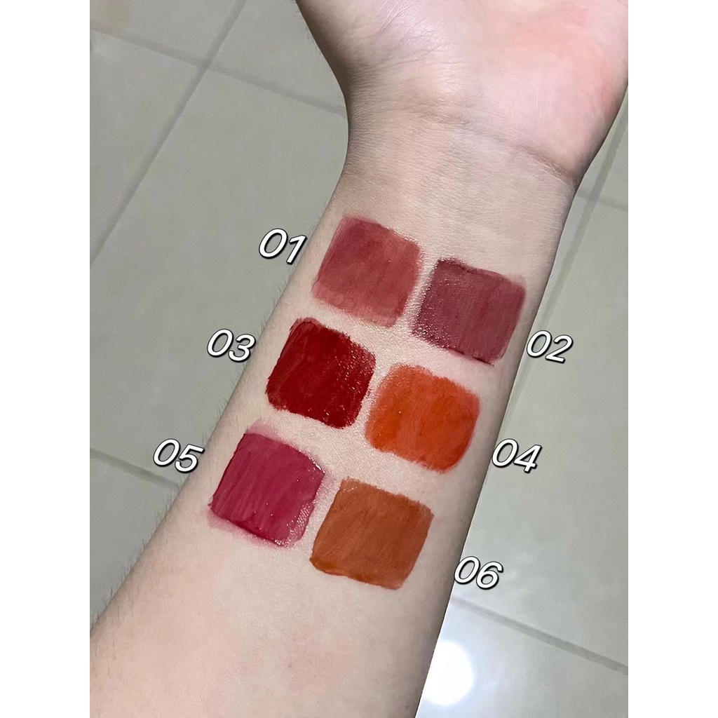 Son Bóng HERORANGE Dạng Lỏng Dưỡng Ẩm Làm Trắng Da Không Dễ Phai Màu