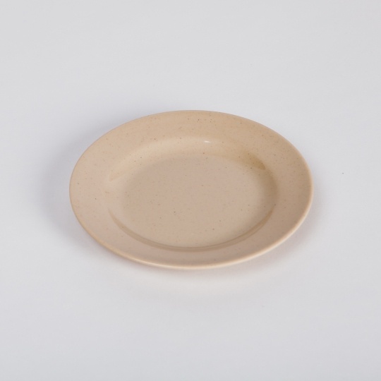 Dĩa tròn cạn nhựa Melamine màu đen,nâu nhiều Size