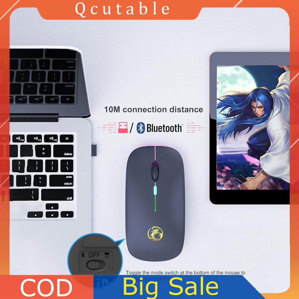 Chuột Quang Không Dây Imice E-1300 2.4g Bluetooth 1600dpi