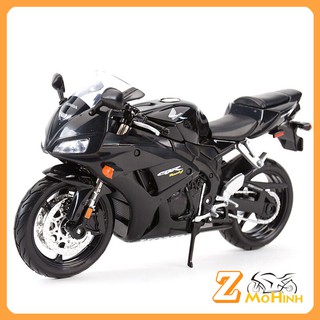 XE MÔ HÌNH MOTO Siêu xe Honda CBR 1000RR Black - MAISTO tỷ lệ 1:12
