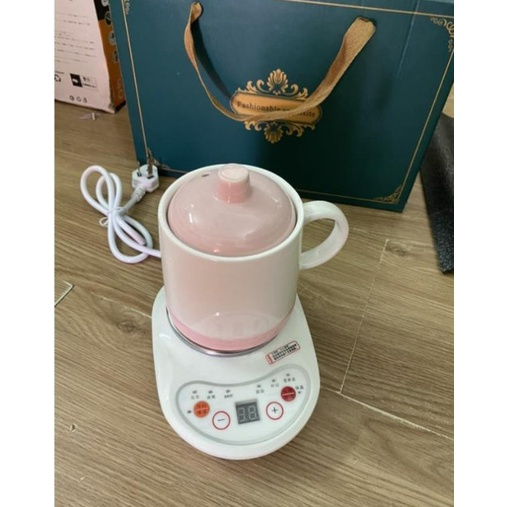 Bộ Cốc Chưng Yến - Hầm Nấu - Hâm Nóng Đa Năng Kèm Đế Nấu Cốc 500 - 800 Ml