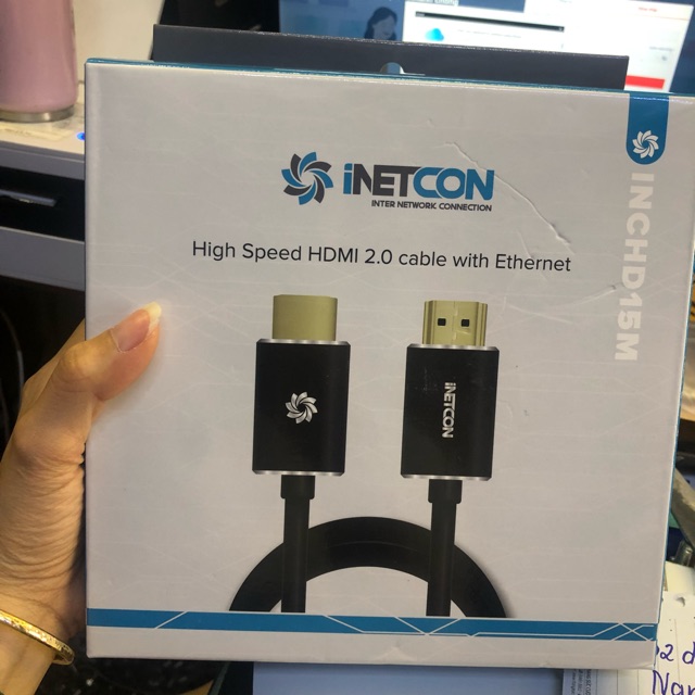 Dây HDMI 15 mét chính hãng INETCON