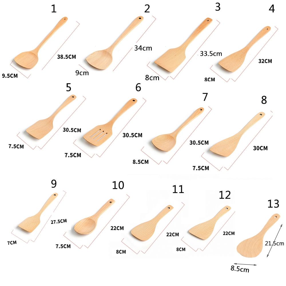 Epoch Xẻng Nấu Ăn Bằng Gỗ Tự Nhiên Không Dính An Toàn Cho Sức Khỏe