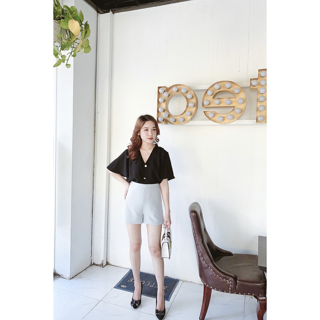 Quần shorts vải cạp liền SVA0346 - 20Again | BigBuy360 - bigbuy360.vn