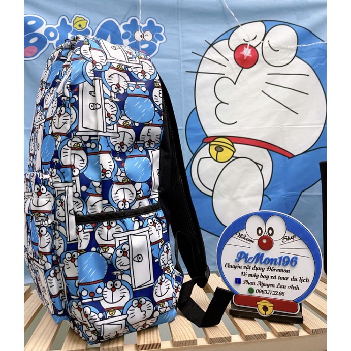 BaLo Doraemon Vải Dù Chống Thấm Nước