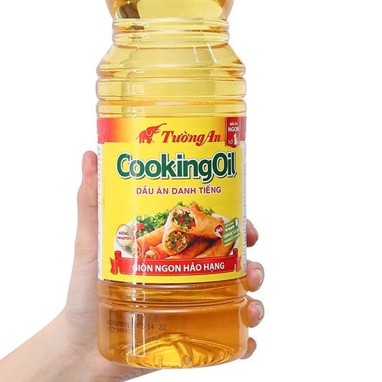 Dầu ăn Tường An Cooking Oil chai 1 lít