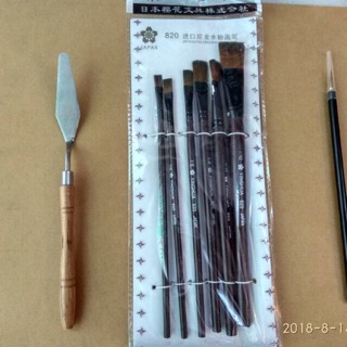 Combo cọ vẽ, tỉa, bay rẻ