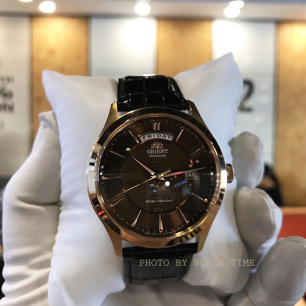 Đồng hồ Nam Orient FEV0V002TH , Chính hãng Full Box , Automatic , Dây da