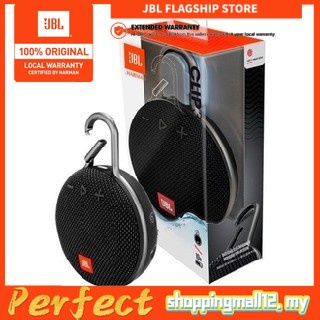 Loa Jbl Clip 3/4 không dây kết nối bluetooth 5.1 hiệu ứng âm trầm sâu phù hợp cho các hoạt động ngoài trời