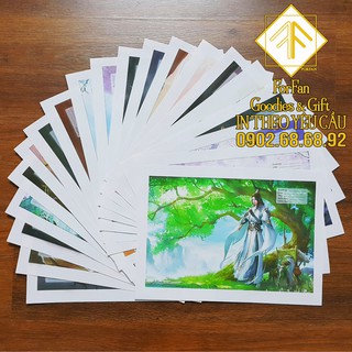 (In TYC) Bìa bao tập vở - In Hình Theo Yêu Cầu