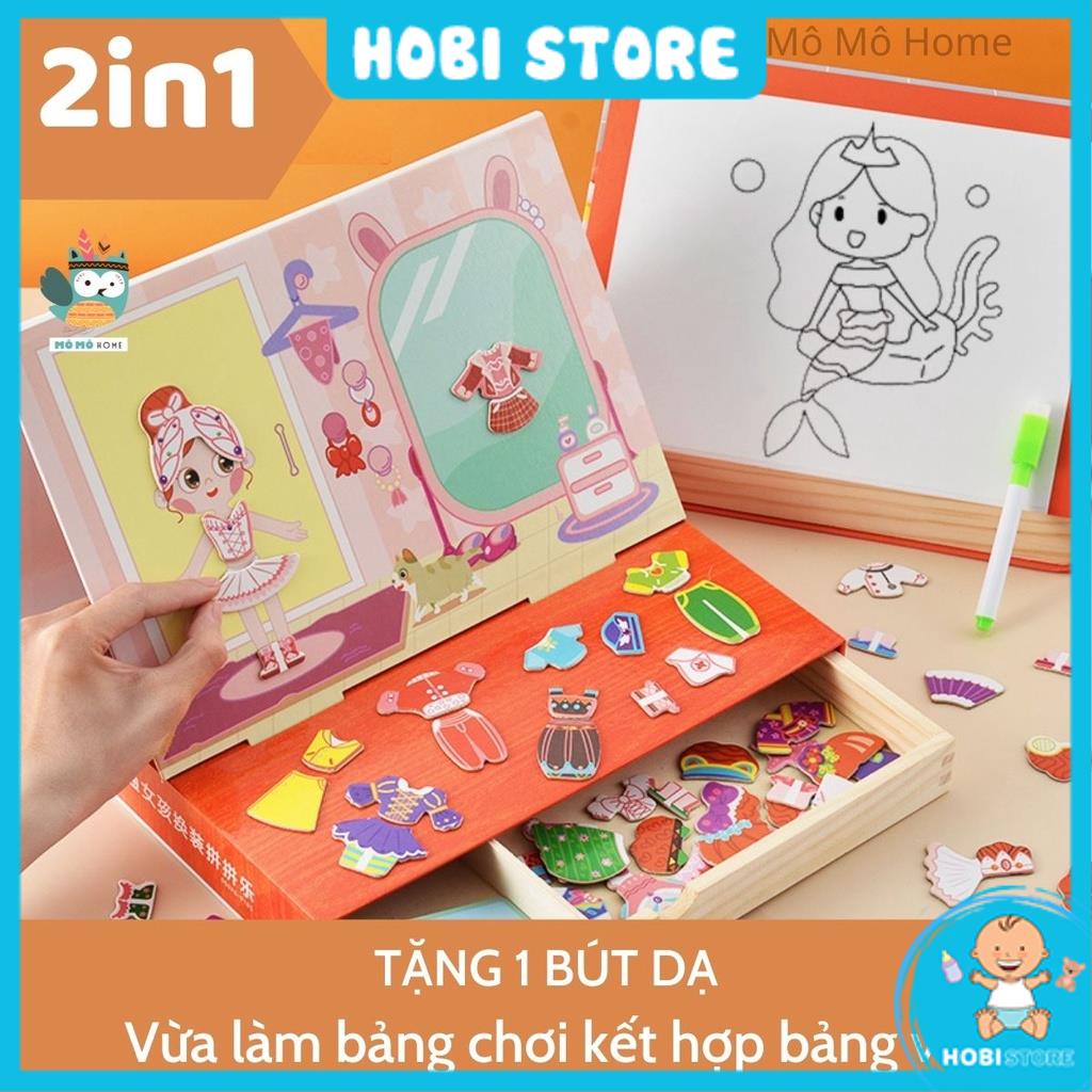 Đồ chơi trẻ em bé gái ghép hình - đồ chơi giáo dục phát triển trí não cho bé - Hobi Store