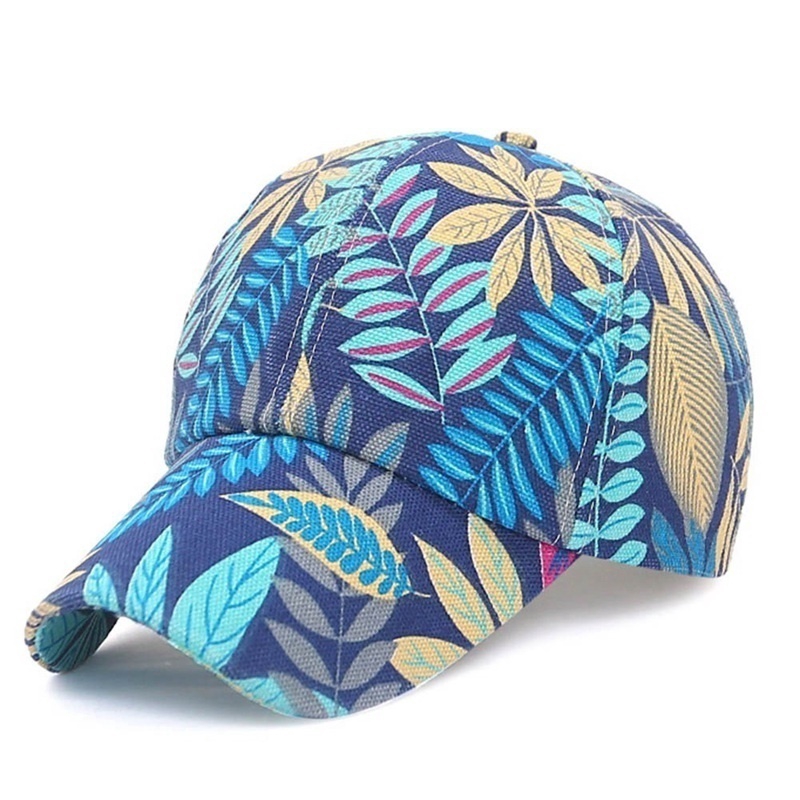 Mũ Lưỡi Trai In Hoa Lá 2020 Thời Trang Hip Hop