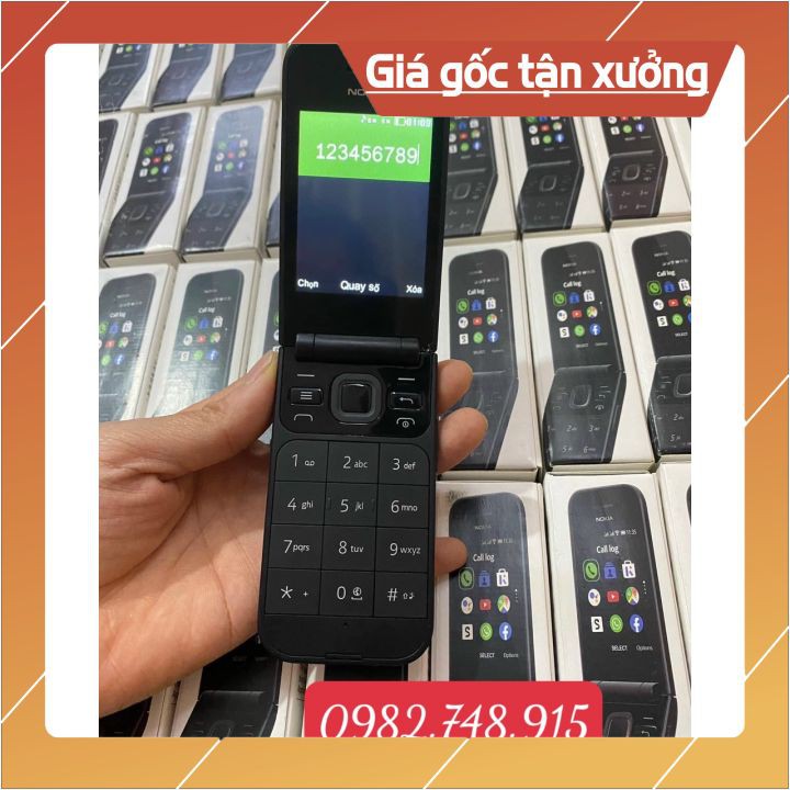 Điện Thoại Noki 2720 Nắp Gập Mỏng Đẹp