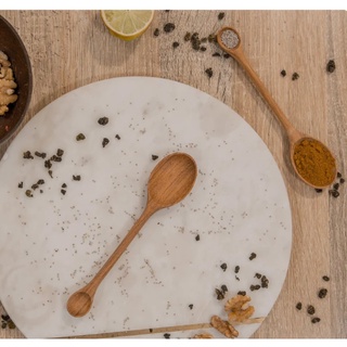 Muỗng gỗ 2 đầu - Thìa gỗ 2 đầu muỗng to nhỏ tiện dụng