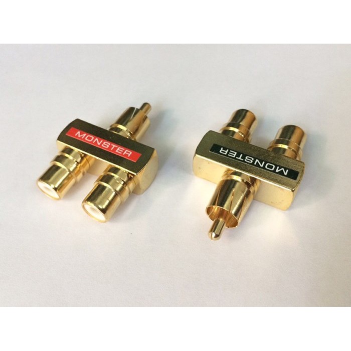 RẮC CHIA RCA 1 RA 2 MONSTER  (1 CHIẾC )
