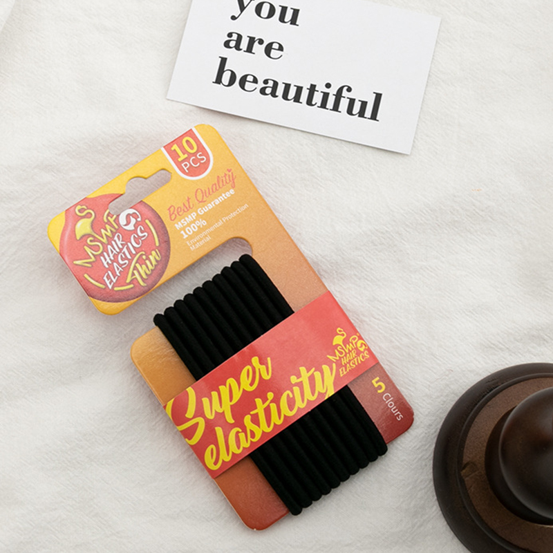 Dây Buộc Tóc Co Giãn Màu Kẹo Ngọt Xinh Xắn