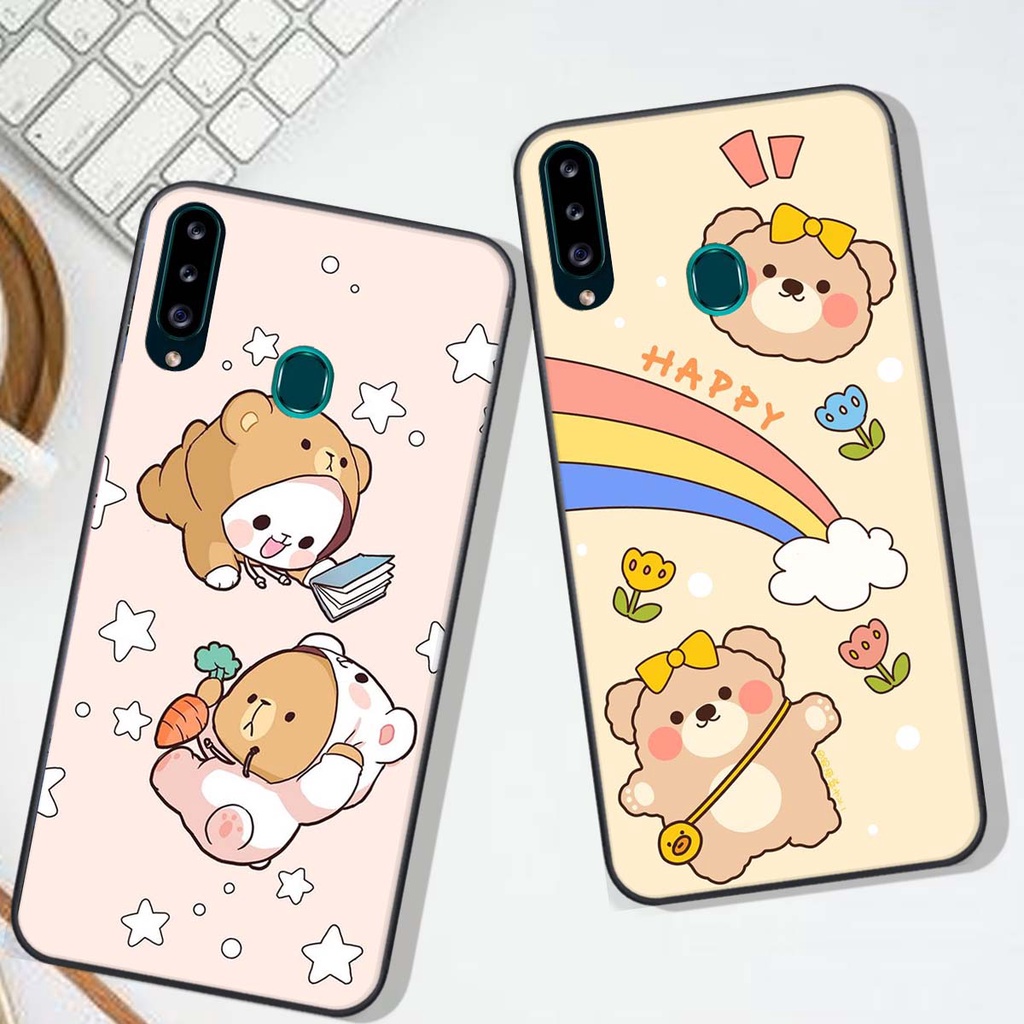 Ốp lưng Samsung A20S in hình Gấu xinh xắn, Bò sữa đáng yêu,  ĐẸP -  RẺ - XINH - ĐỘC ĐÁO