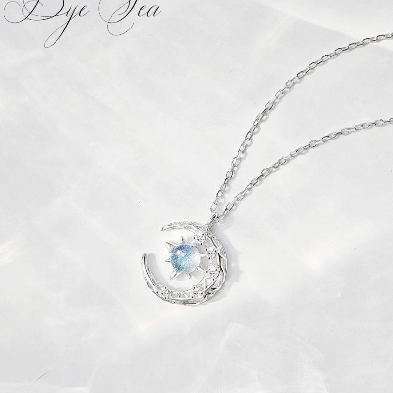 Vòng cổ Mặt Hình Ngôi Sao Đính Đá Màu Xanh Dương PD573