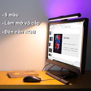 Đèn màn hình máy tính CHUANGYANG 5 màu sắc có đèn nền RGB USB chuyên dụng