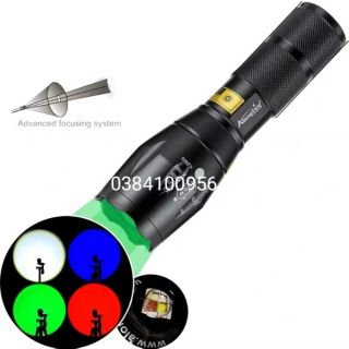 Đèn Pin Siêu Sáng 4 màu (4 in 1)