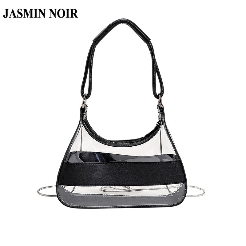 Túi Đeo JASMIN NOIR Chéo Hình Bán Nguyệt Thiết Kế Đơn Giản Thời Trang Cho Nữ